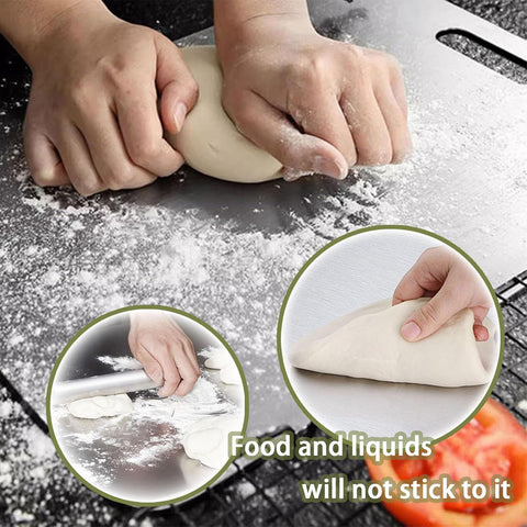 Tabla de titanio durable, diseñada para resistir golpes y desgaste.