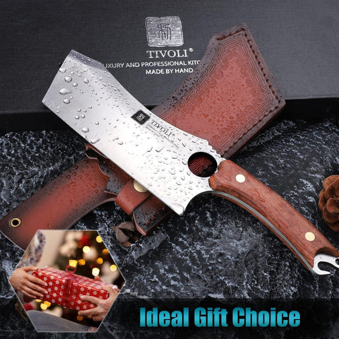 Cuchillo carnicero Tivoli con abrebotellas integrado para barbacoas