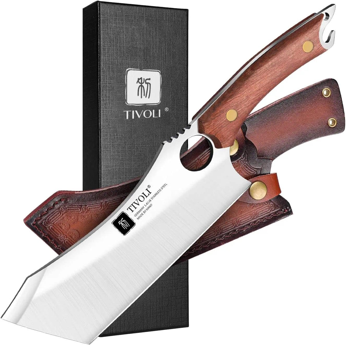 Cuchillo carnicero Tivoli con filo afilado para cortar carne con precisión