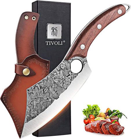 Cuchillo carnicero TIVOLI con hoja forjada para cortes precisos