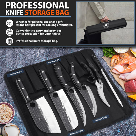 Cuchillo chef serbio Tivoli para cortes precisos