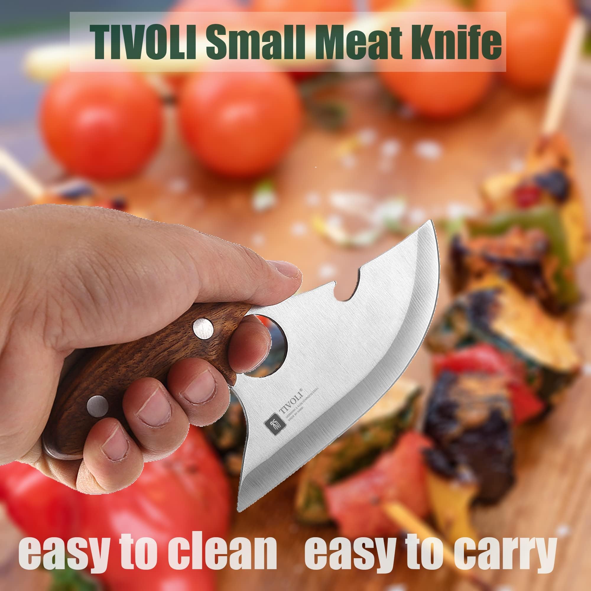 Uso exterior: Ulu TIVOLI ideal para camping y senderismo.