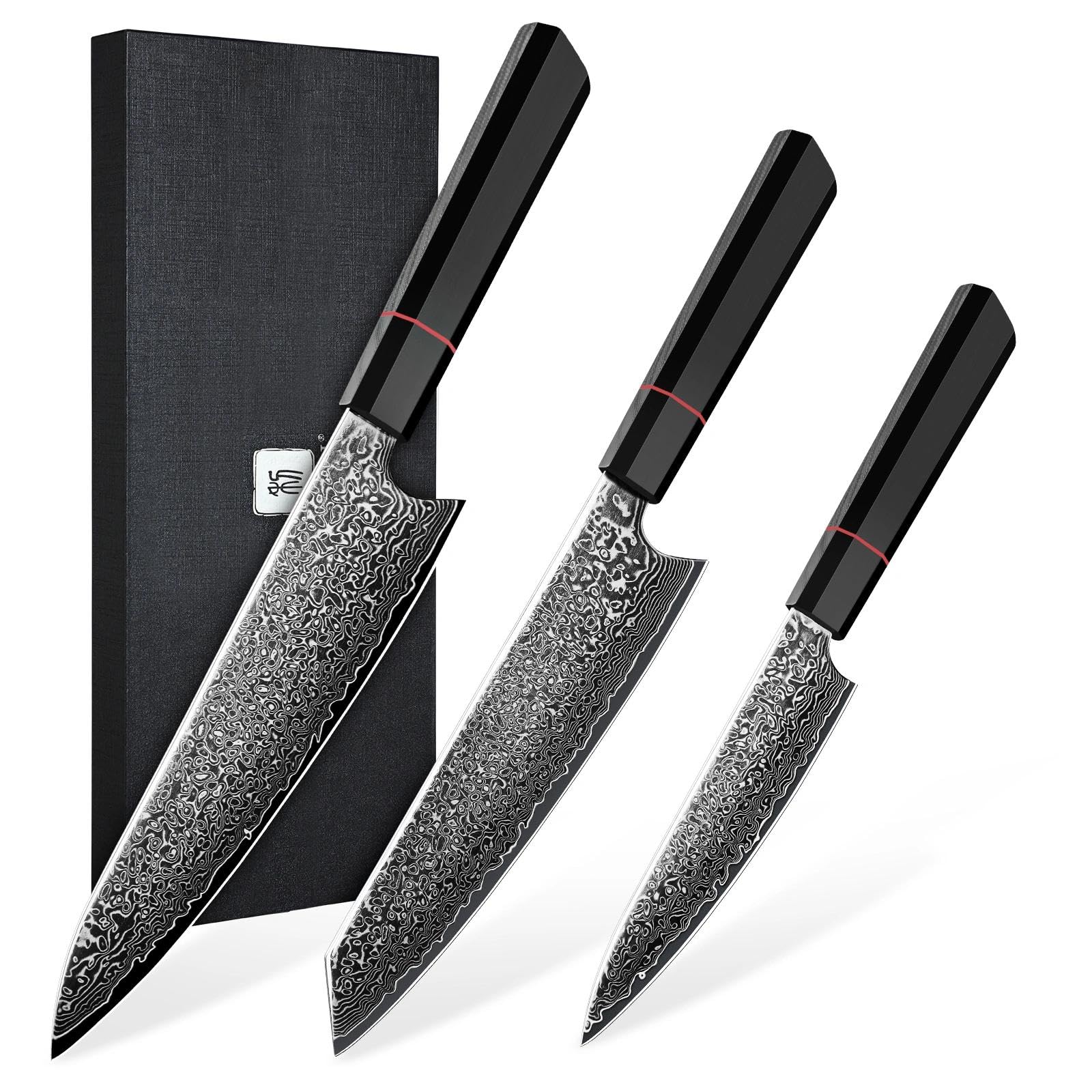 TIVOLI Damascus 3 piezas en caja regalo, ideal para presentarlo como regalo elegante.