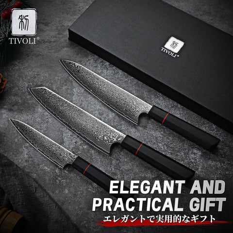 TIVOLI mango octagonal G10, agarre seguro para uso prolongado.
