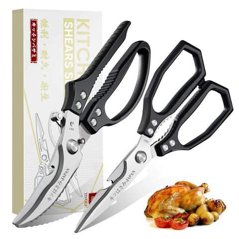 TIVOLI Tijeras de cocina para pollo y pavo, cortes limpios y rápidos.