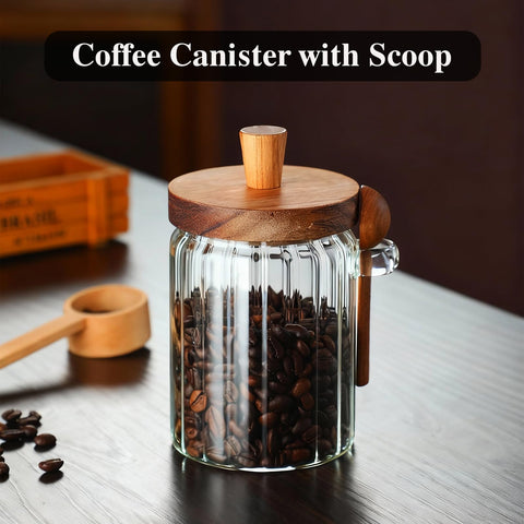 TIWPAJS frasco cafe con tapa de silicona para frescura.