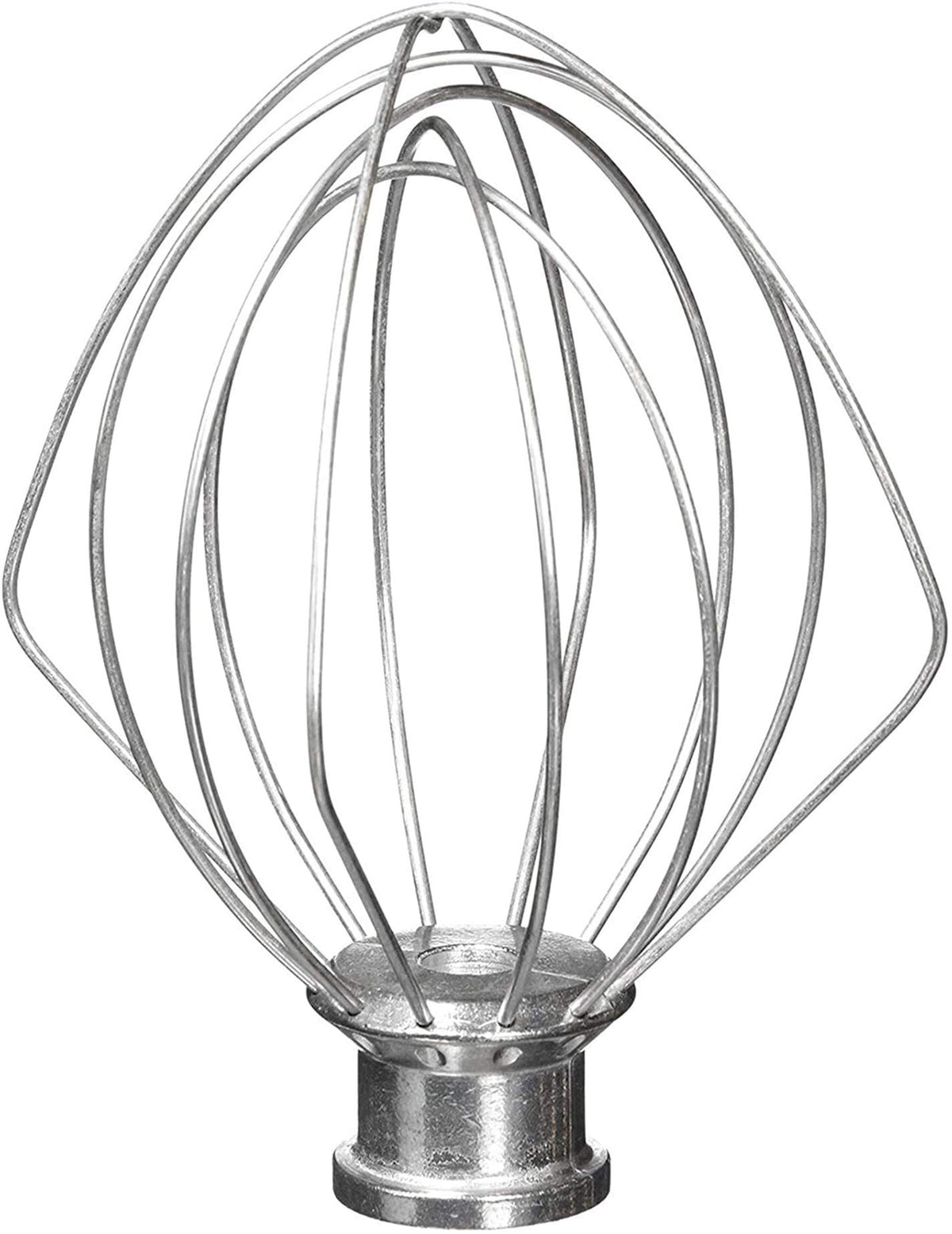 Batidor de seis hilos de TIZZE para KitchenAid con cabeza inclinable, ideal para crema batida esponjosa