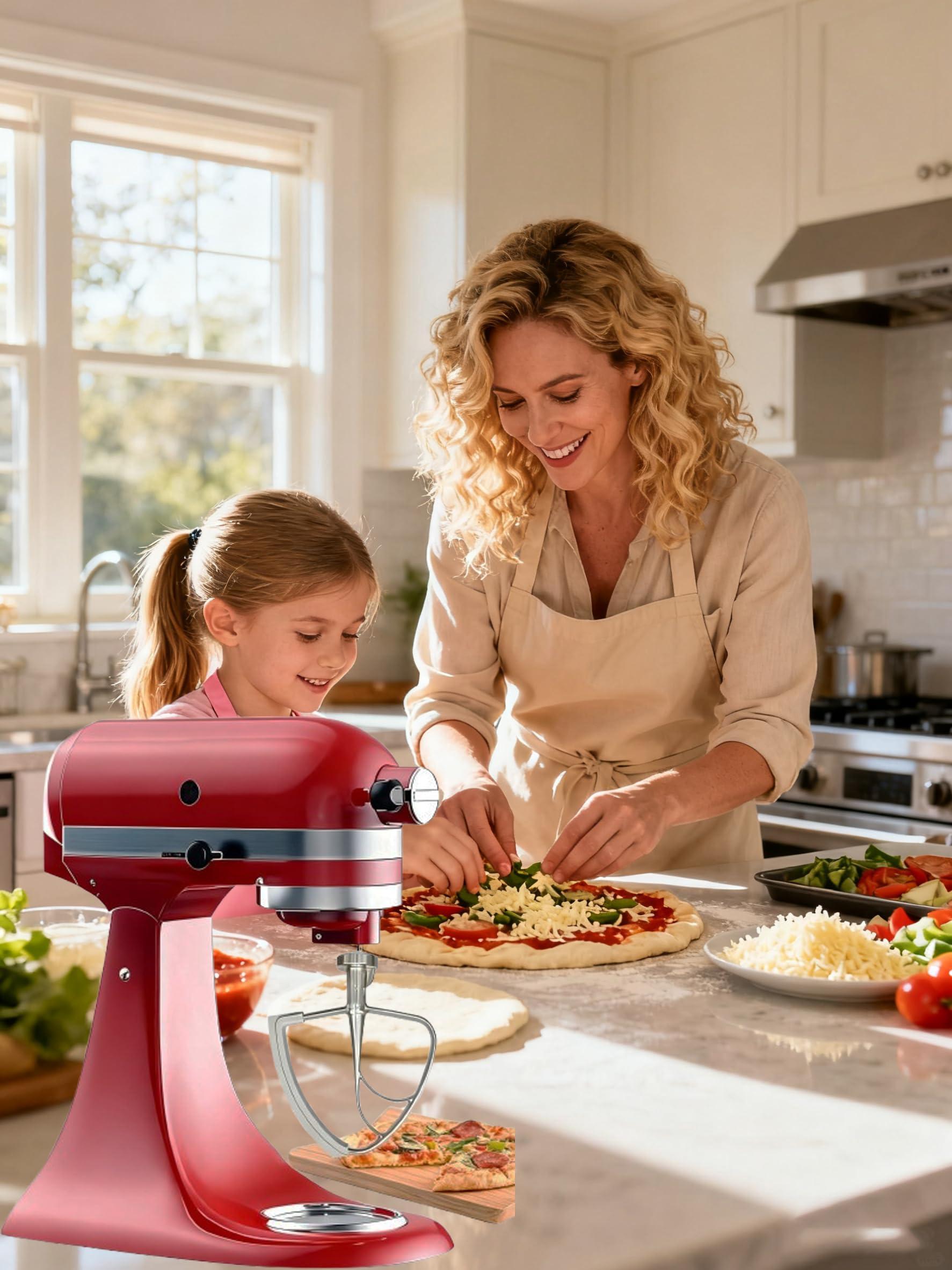 Pala compatible con KitchenAid 4.5-5 qt para repostería.