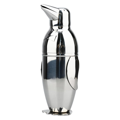 Coctelera TJ Penguin con colador frontal para cocteles limpios