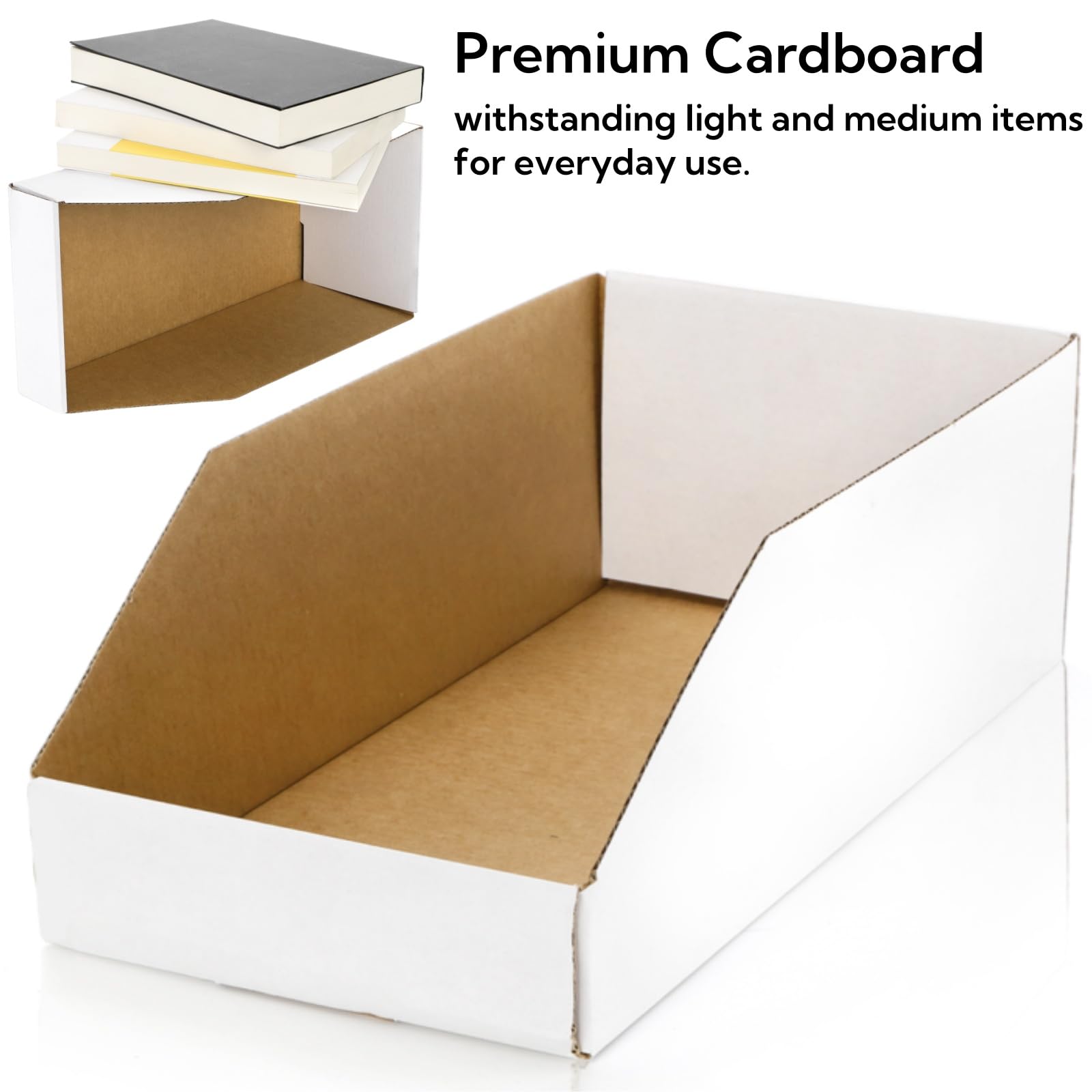 Caja Tlence de 6x12 ofrece amplio espacio para referencia y organización.