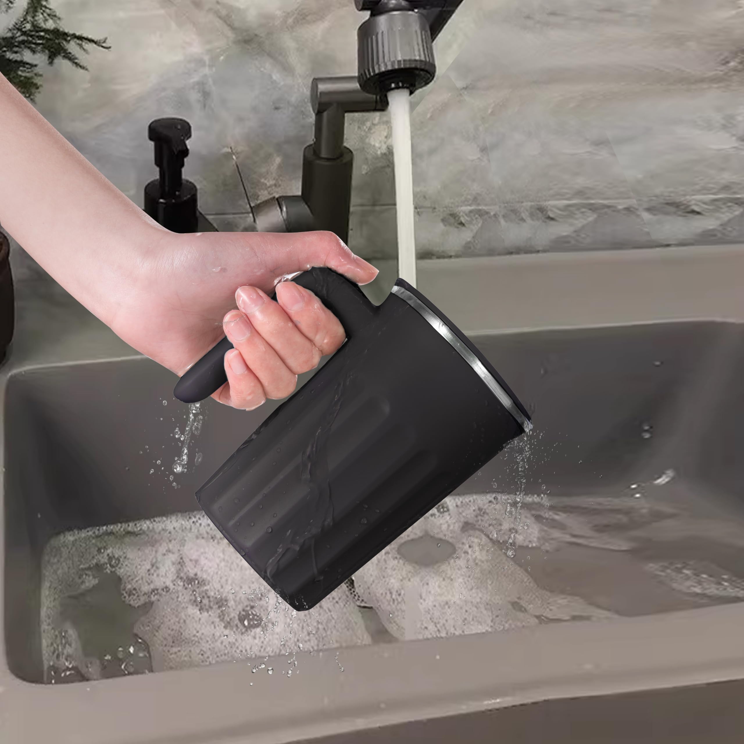 Tlinna: botón de operación sencillo para mezclar.