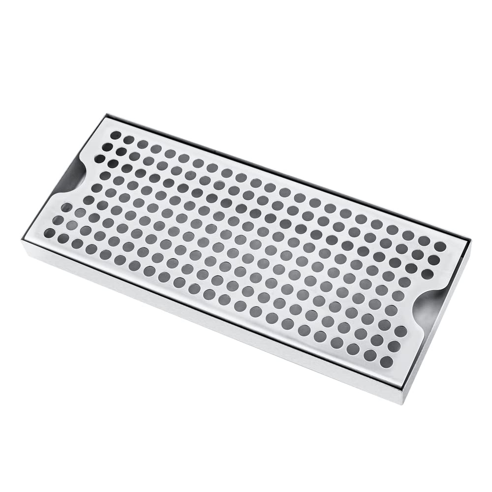 TMCRAFT bandeja de derrame inoxidable brillante para bares y cocinas