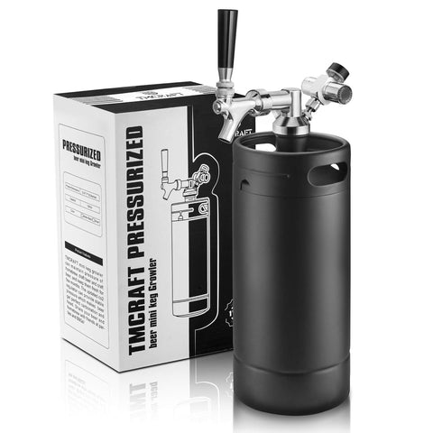 TMCRAFT Growler 128oz con sistema de dispensación para frescura en casa