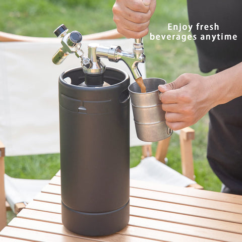 TMCRAFT Growler, funda aislante mantiene fría la cerveza