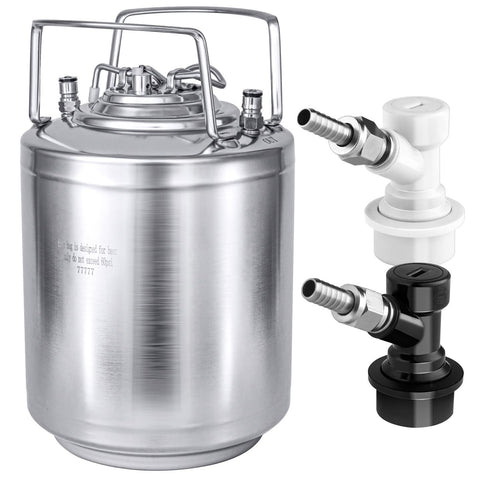TMCRAFT mini keg acero inoxidable, cuerpo que mantiene la cerveza fresca por meses.