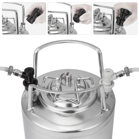 TMCRAFT mini keg válvula de alivio, control de presión seguro.