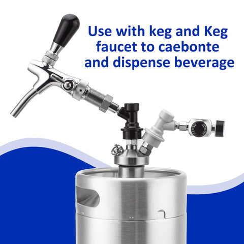 TMCRAFT regulador compatible con Cornelius y Mini Keg para carbonatar en casa