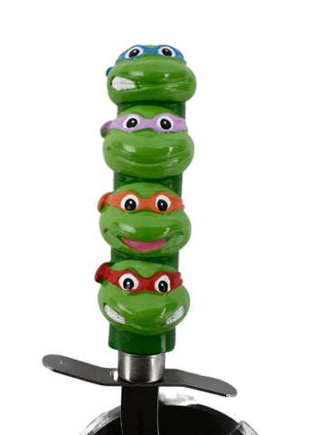 Corte preciso TMNT Michelangelo, acabado de acero inoxidable para uso diario