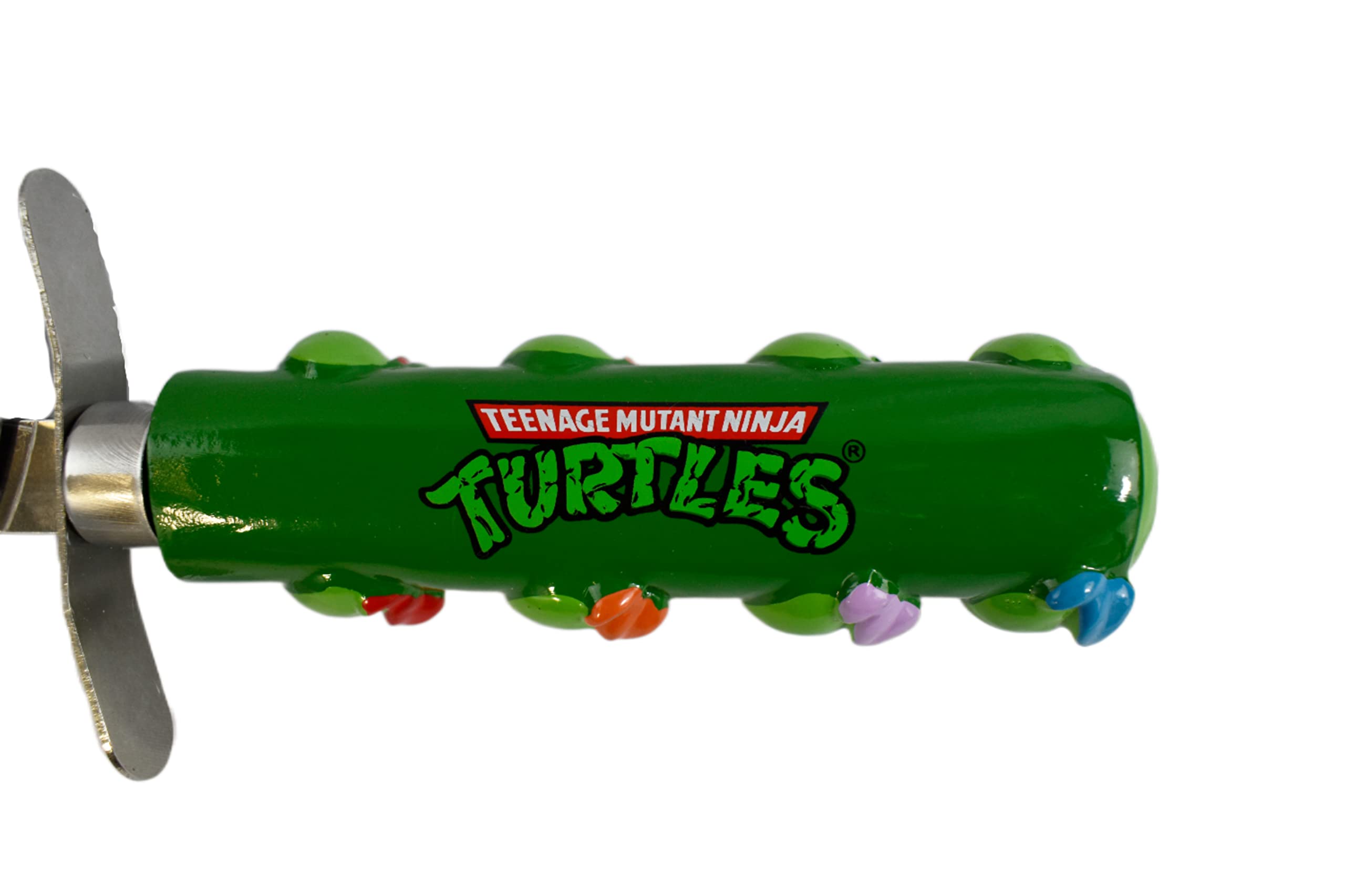 Cortador TMNT con Raphael y diseño de personajes para fiestas temáticas