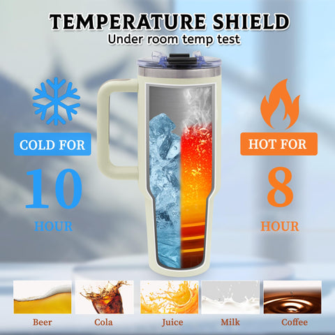 TNASURHUS tumbler con tapa y pajillas para viajes sin derrames