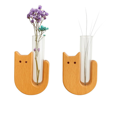 Vaso mini cerámico imantado de TNDCKP para nevera, decorativo y práctico