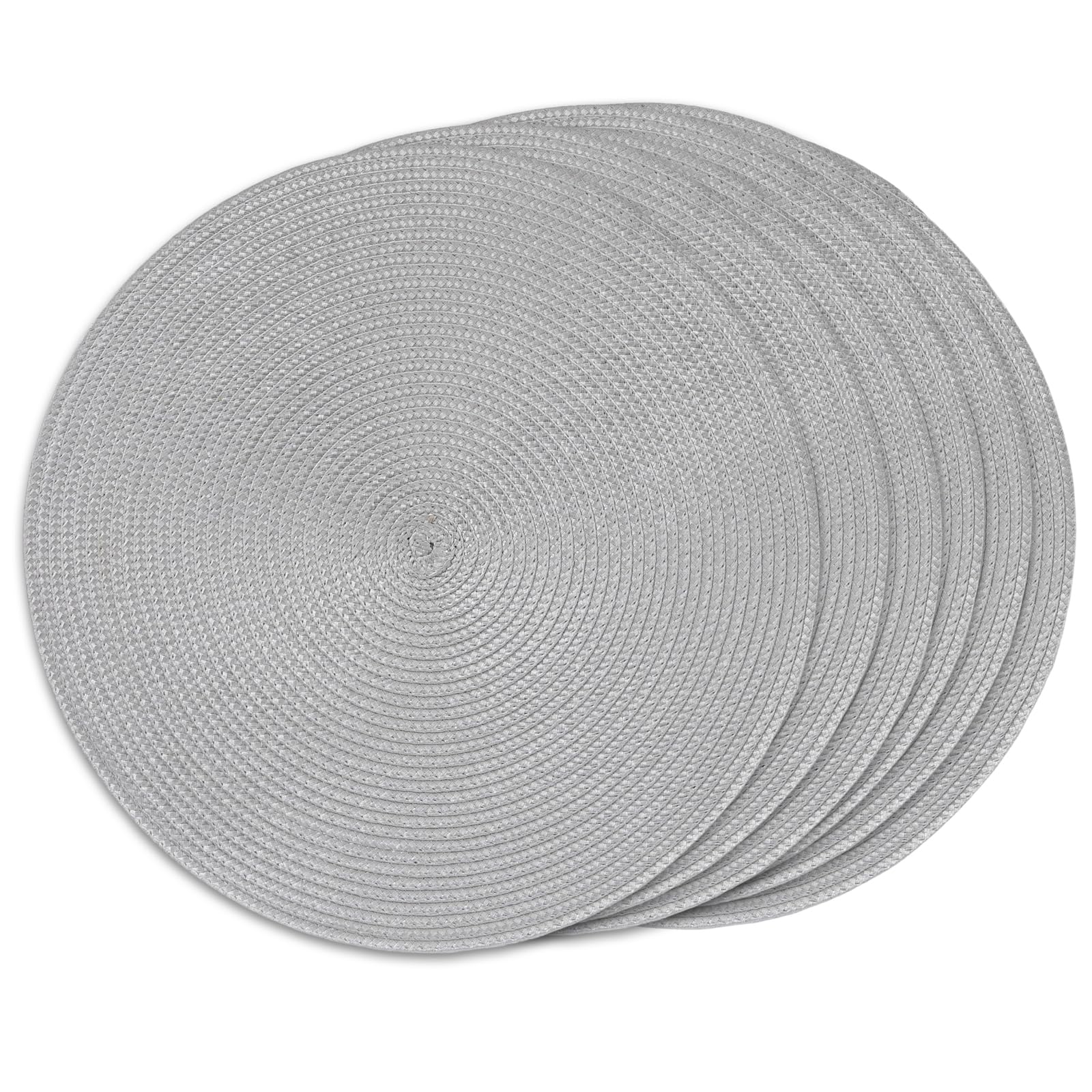 Tnvamkt manteles redondos 15 pulgadas, tejido elegante, protección antimanchas para cualquier comida.