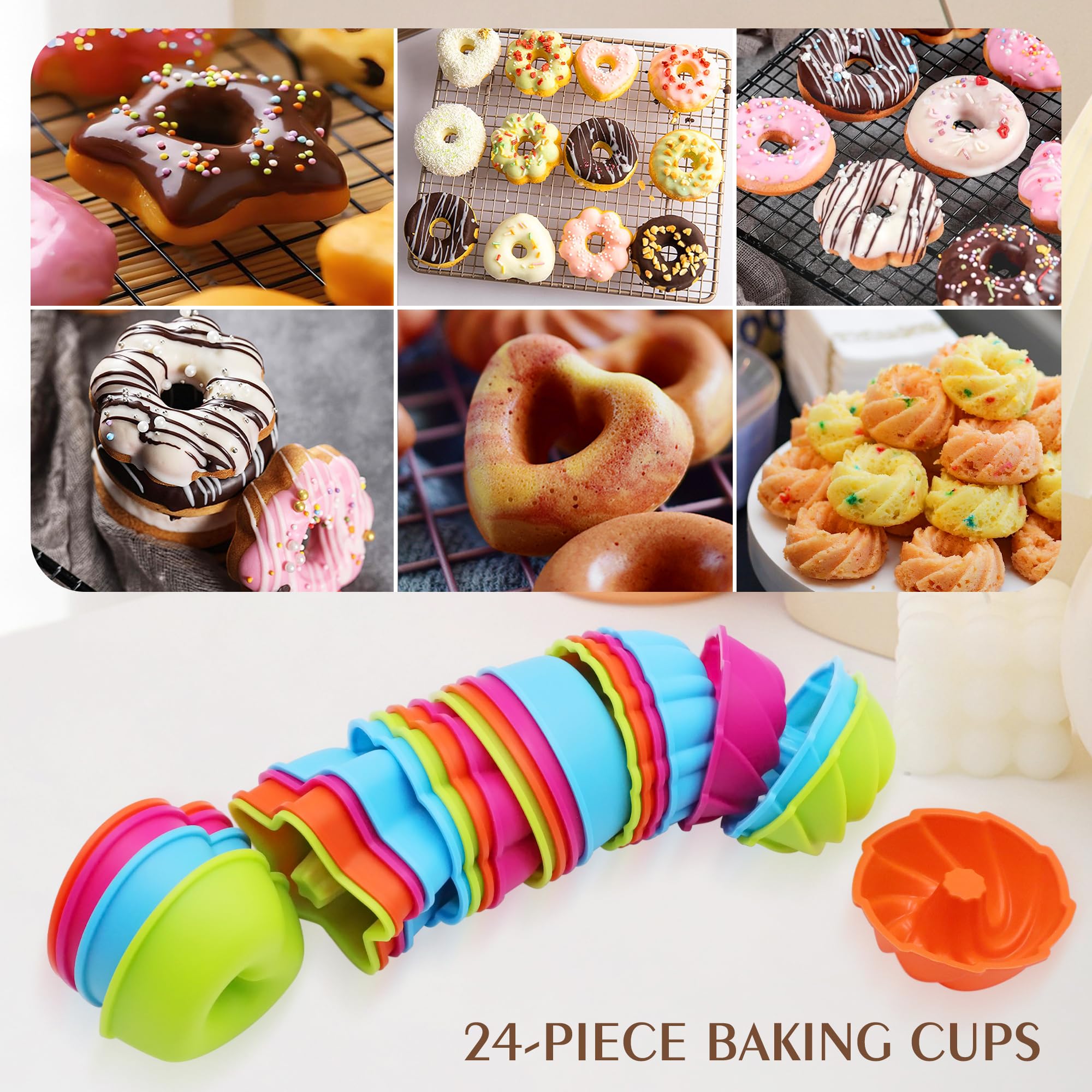 To encounter ideas para fiestas con moldes para donas creativas.