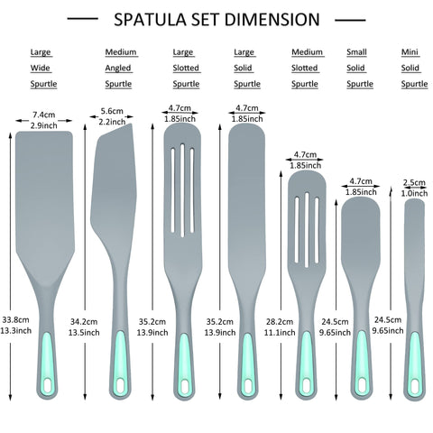 To encounter spurtle aptas para lavavajillas, limpieza rápida tras cocinar