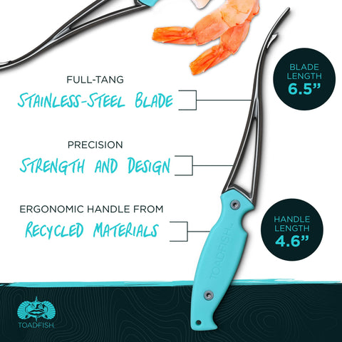 Toadfish Frogmore-cocina-esencial, herramienta 2 en 1 para mariscos.