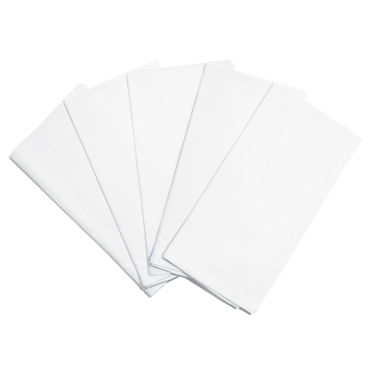 Toallas de algodón orgánico Organic Cotton Mart, blancas 27x27, ideal para conjunto de 5 y uso diario.