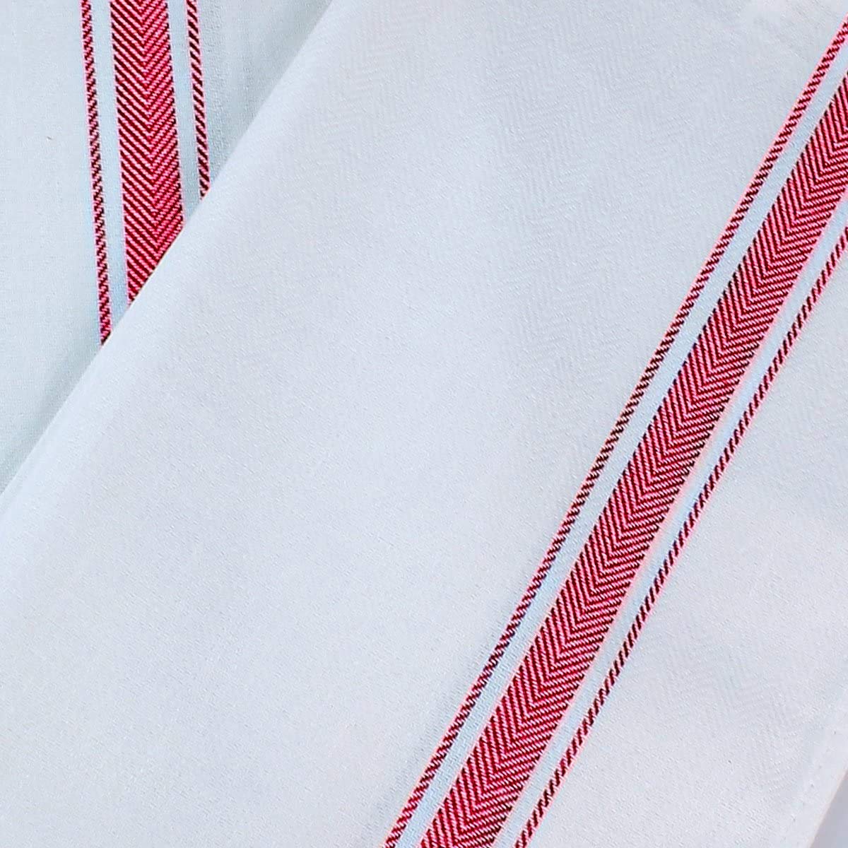 Toallas Utopia rojas para cocina, paño reutilizable para derrames