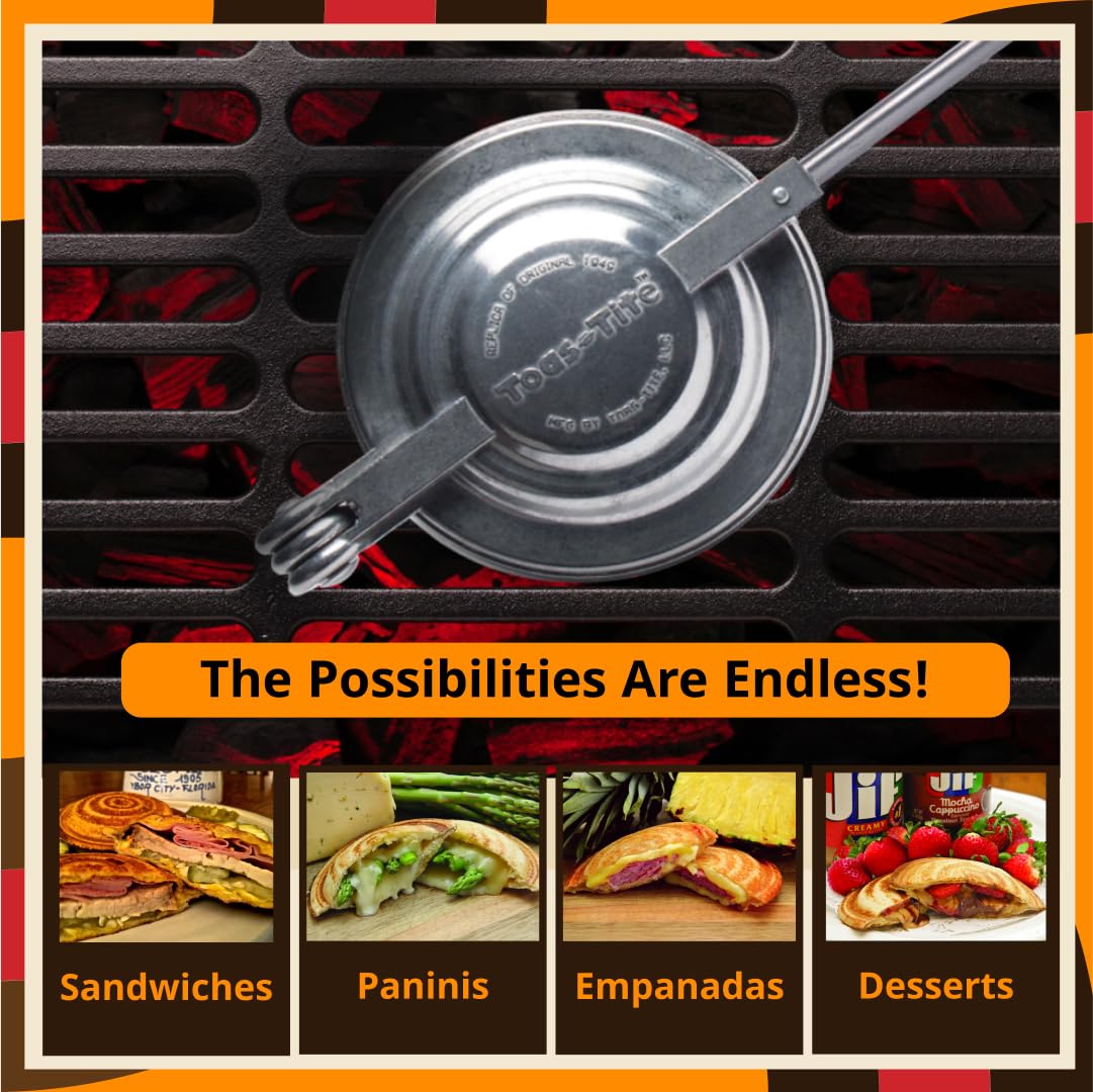 Toas-Tite sándwich maker, construcción de aluminio duradera