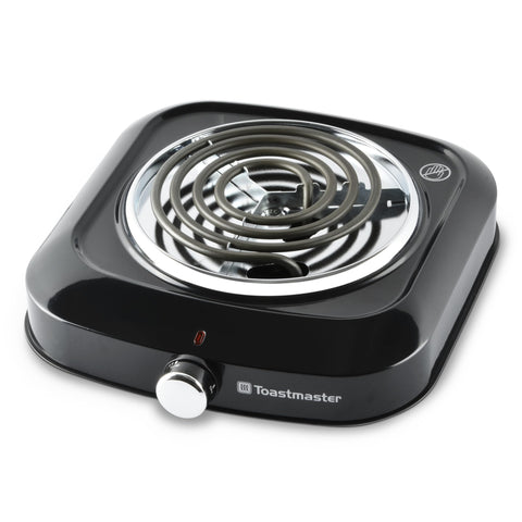 Toastmaster quemador único con placa de espiral para cocción rápida en espacios reducidos
