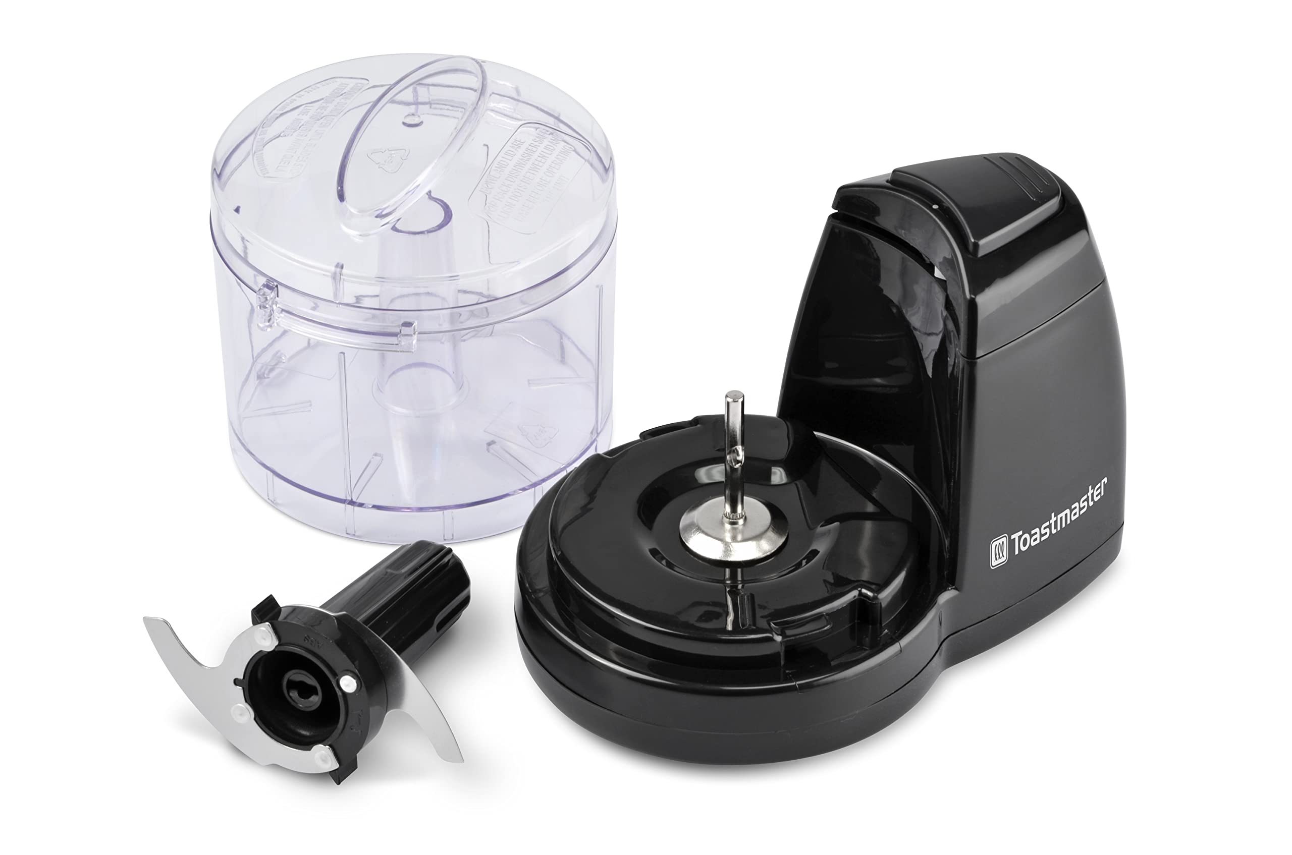 Cuchillas de acero inoxidable del Toastmaster TM-61MC para picar frutos secos