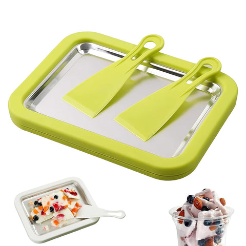 Tobeno1 máquina de helado enrollado para casa, lista para crear postres en minutos