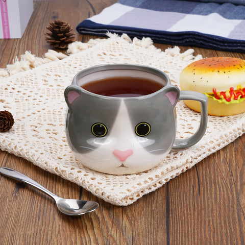 ToCooTo Taza Gato en caja regalo elegante para amantes de gatos.