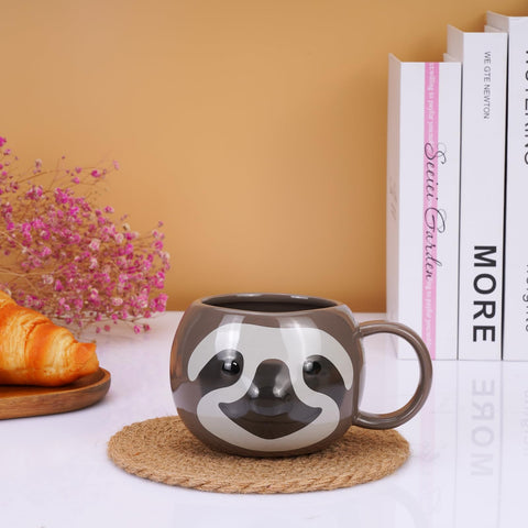ToCooTo Taza Perezoso 16 oz, perfecto para café o té.