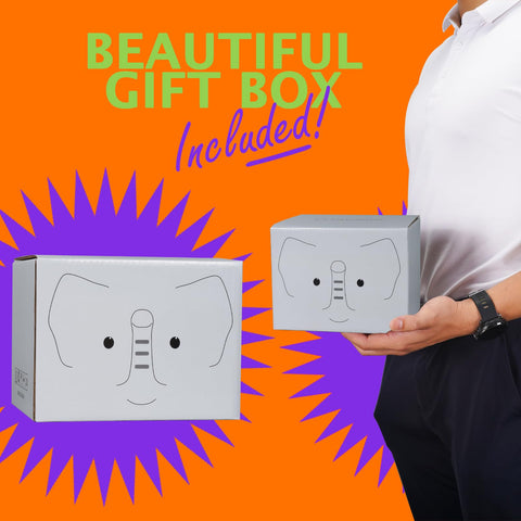 ToCooTo elefante-taza-regalo-caja, regalo sorpresa para seres queridos.