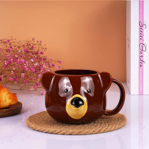 ToCooTo taza oso 3D, regalo encantador para amantes de osos
