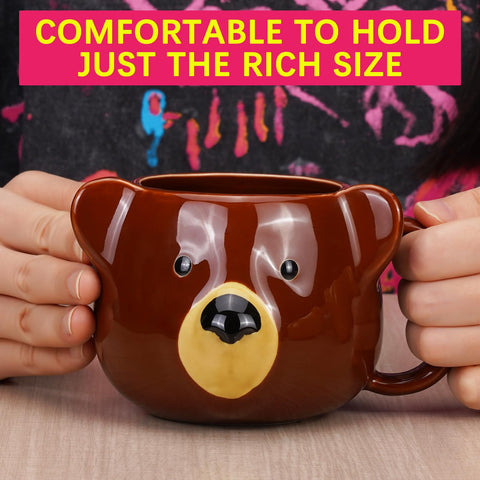 ToCooTo taza oso para té caliente, aroma agradable