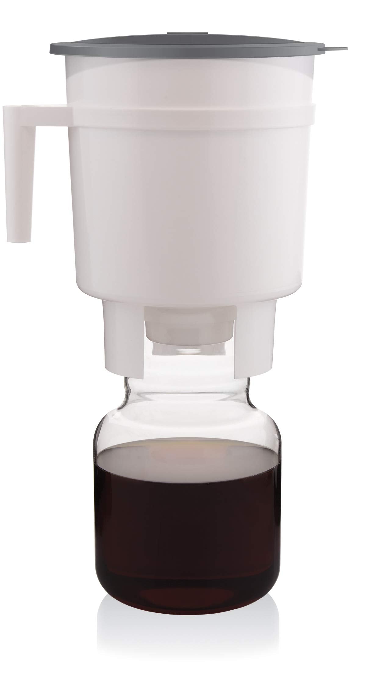Toddy sistema infusión fría, jarra clara, ideal para servir café concentrado.