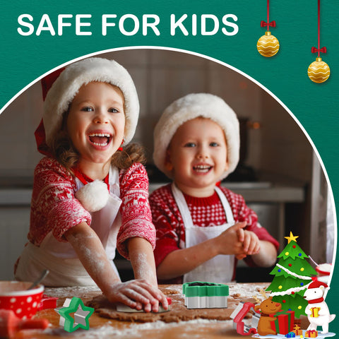 Toekt cortador guante navideño para galletas seguras