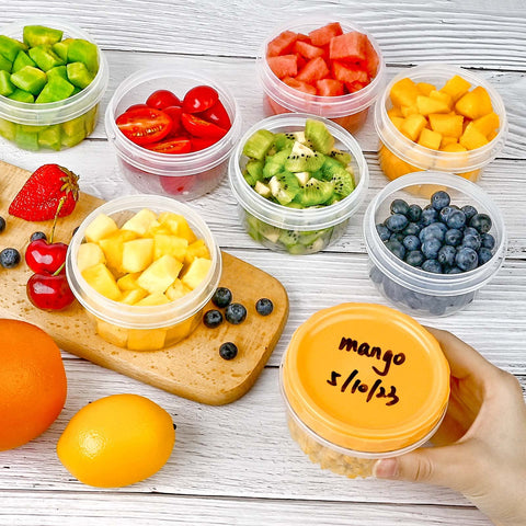 TOFLEN contenedores 8oz uso escuela y viaje, perfectos para meriendas y porciones.