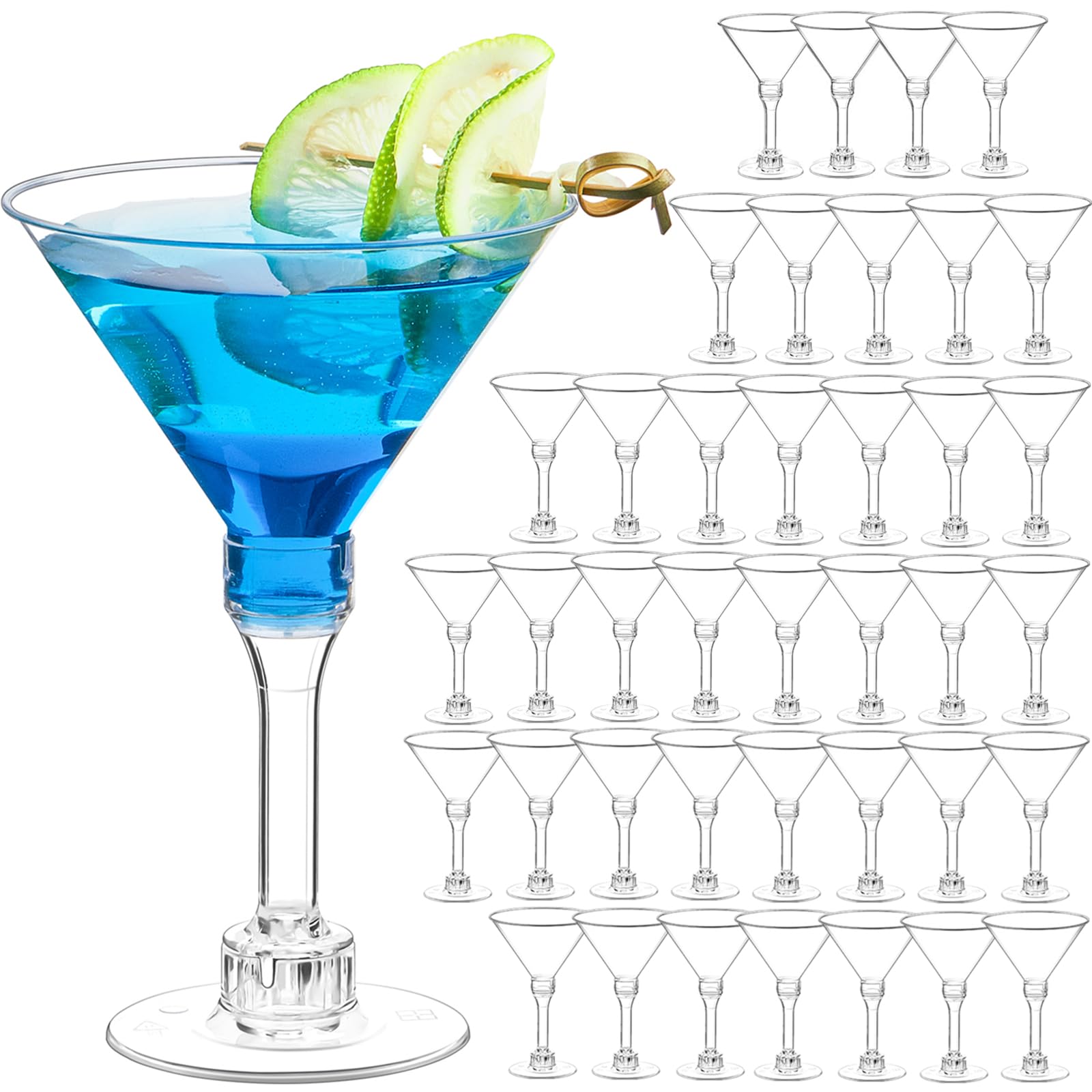 TOFLEN copas para fiestas, ideales para aperitivos y postres.