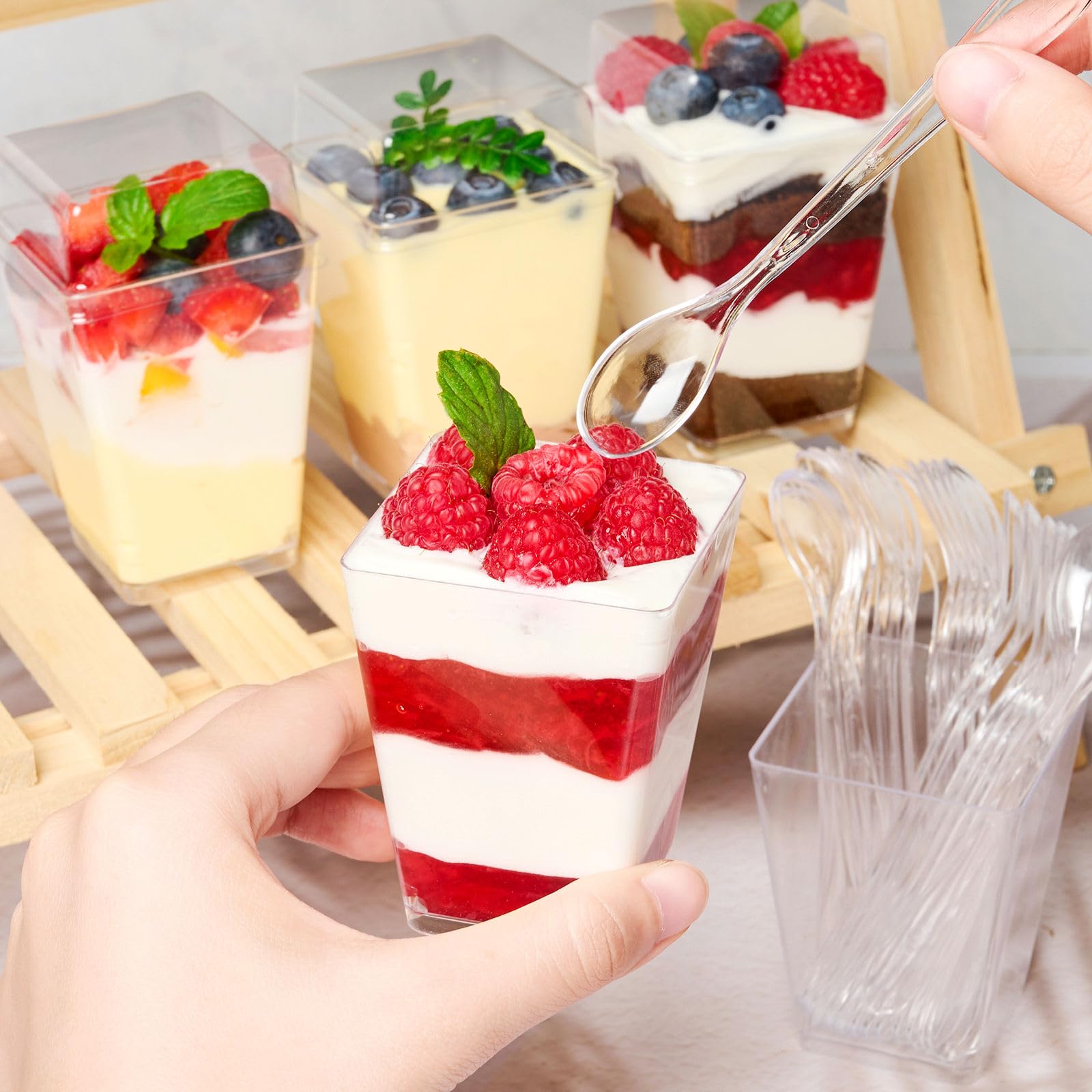 TOFLEN copas para fiestas y bodas, ideales para catering y eventos