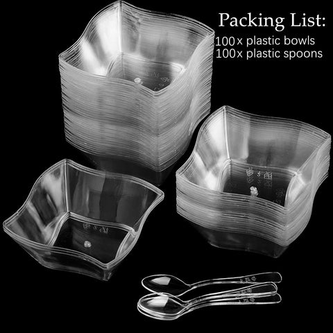TOFLEN pack 200 desechables, solución práctica para catering y fiestas