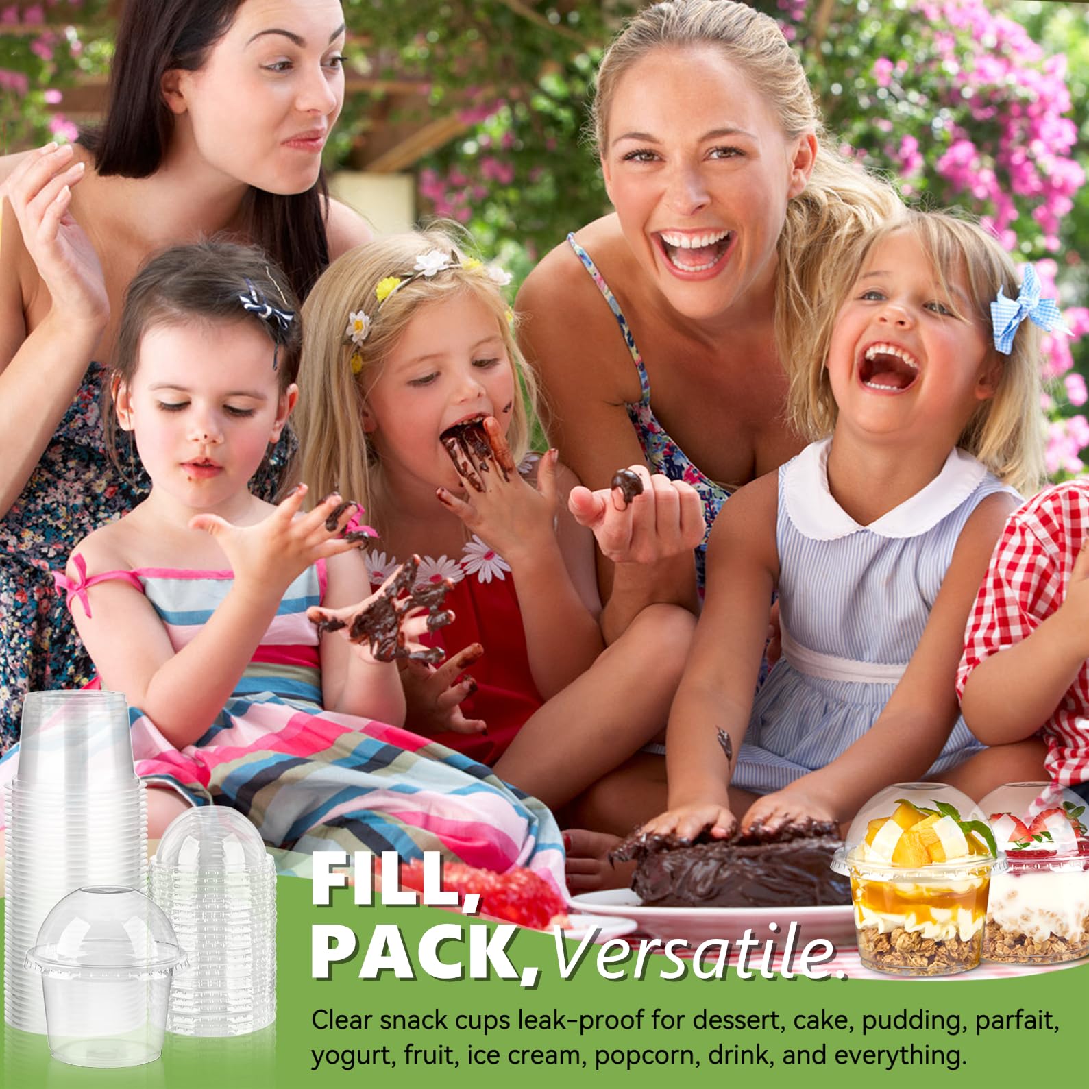 TOFLEN uso en catering: 8oz ideales para porciones individualizadas en buffets.