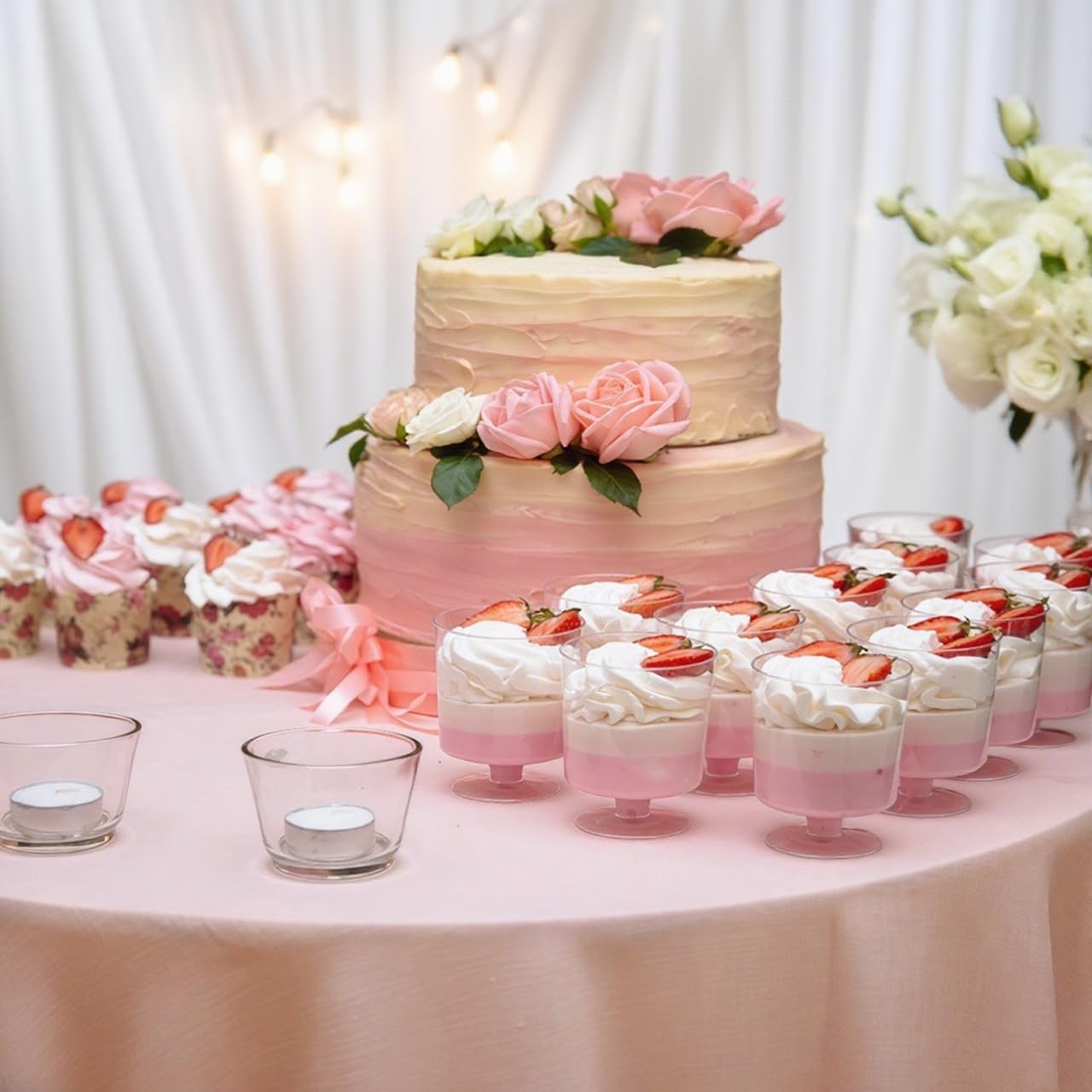 TOFLEN presentación de postres en bodas y buffets