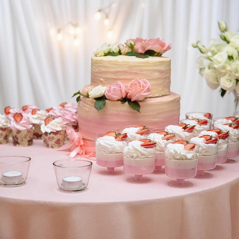 TOFLEN presentación de postres en bodas y buffets