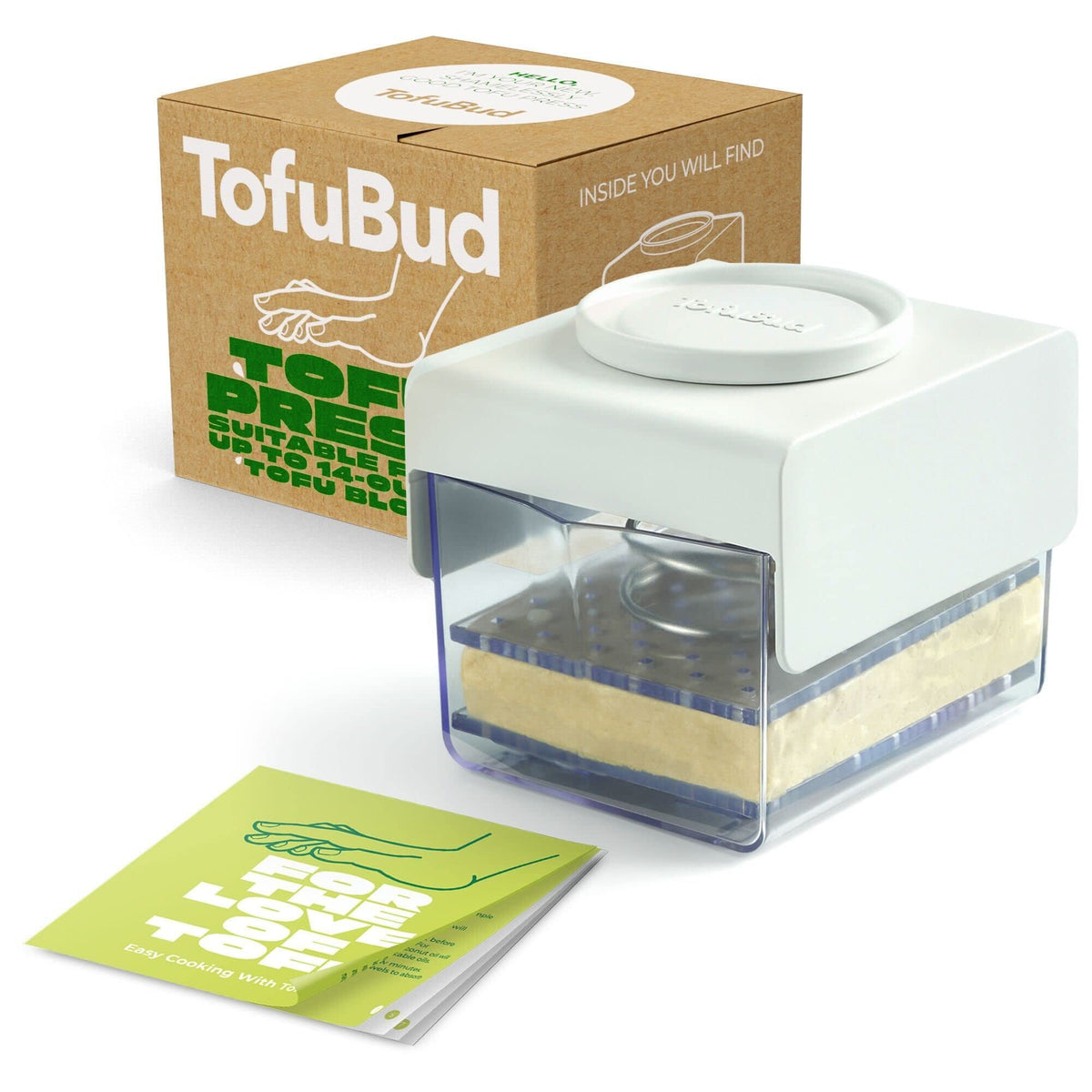 TofuBud prensa-tofu-firme: textura más firme para mayor absorción de sabores.
